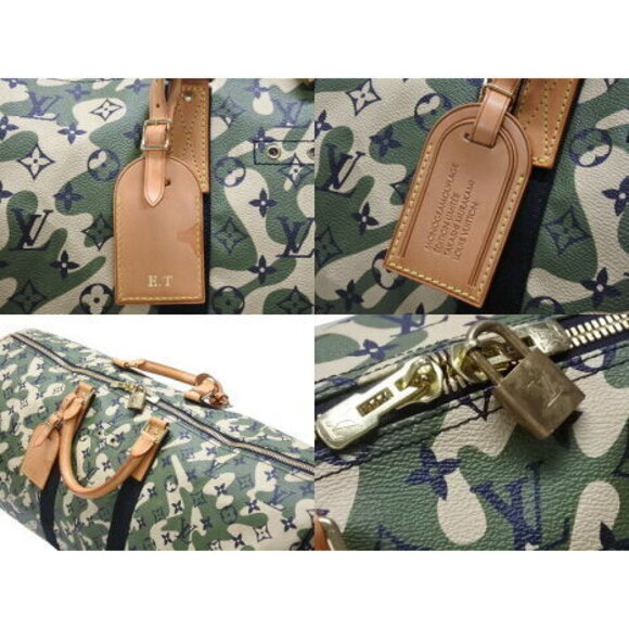 Louis Vuitton Takashi Murakami Keepall Bandouliere Monogram Muffler - Picture 7 of 8